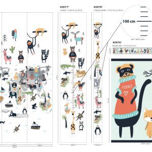 Alternative view of 45878 KIDS WALLS