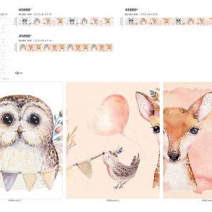 Alternative view of 45890 KIDS WALLS