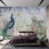White line decor wallpaper
