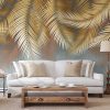White line decor wallpaper