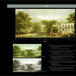 White line decor wallpaper