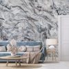 White line decor wallpaper