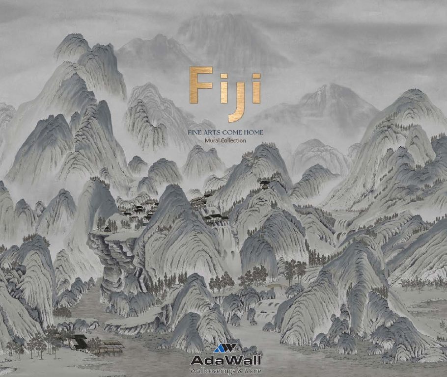 White line decor wallpaper