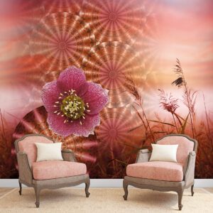 whiteline decor wallpaper circle of life TD4181