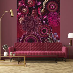 whiteline decor wallpaper circle of life TD4182