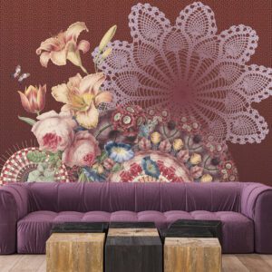 whiteline decor wallpaper circle of life TD4183