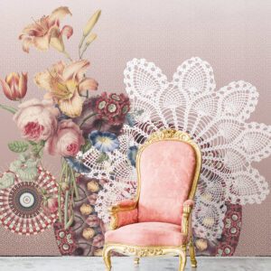 whiteline decor wallpaper