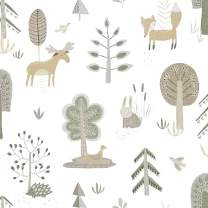 WHITELINE DECOR WALLPAPER 14802