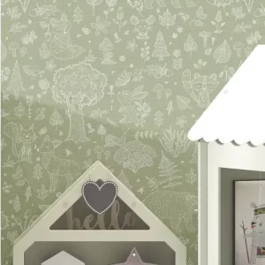 WHITELINE DECOR WALLPAPER