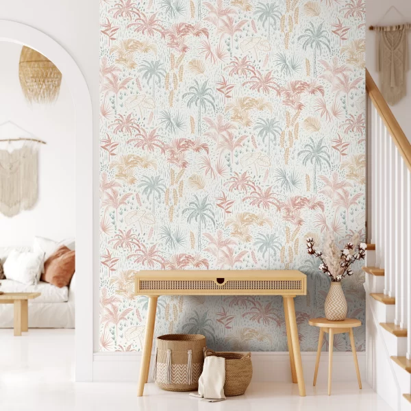 WALLPAPER WHITELINE DECOR