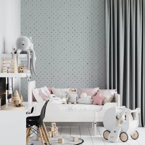 WALLPAPER WHITELINE DECOR