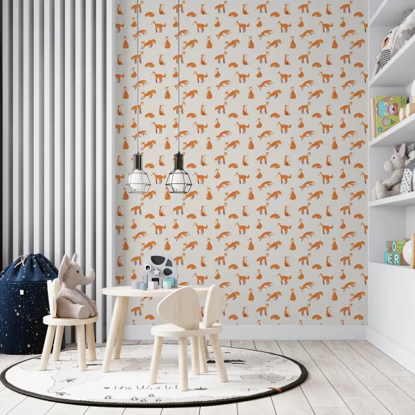 WALLPAPER WHITELINE DECOR