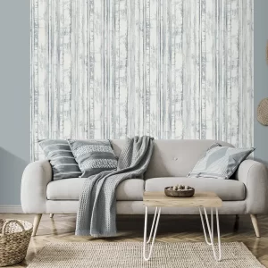 WALLPAPER WHITELINE DECOR