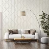 WALLPAPER WHITELINE DECOR
