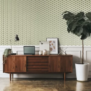 WALLPAPER WHITELINE DECOR