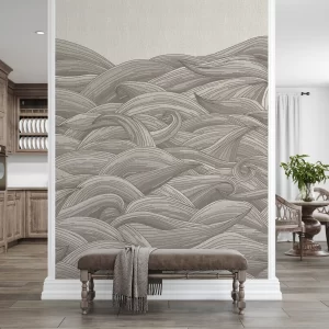 WALLPAPER WHITELINE DECOR