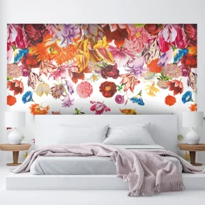 TROPICAL / Flower rain Mural