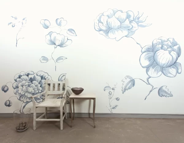 wallpaper whiteline decor