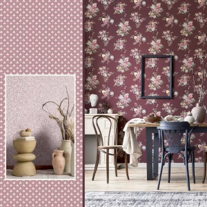 Whiteline décor wallpaper