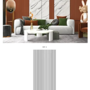 Alternative view of 3D Panel Acoustics Wallpaper