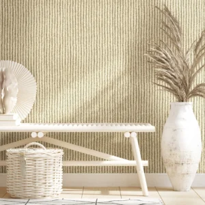 Whiteline décor wallpaper