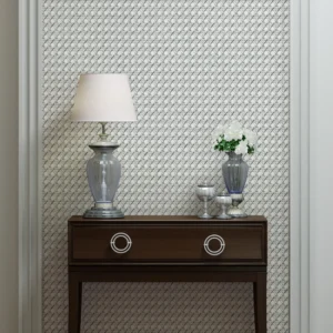 Whiteline décor wallpaper
