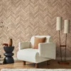 Whiteline décor wallpaper