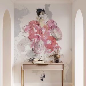 Alternative view of FASHION ICON Mural/ 35898