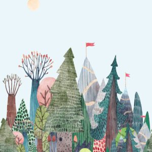 Alternative view of CUTE WALLS / Murals CW6034-2