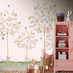 Alternative view of CUTE WALLS / Murals